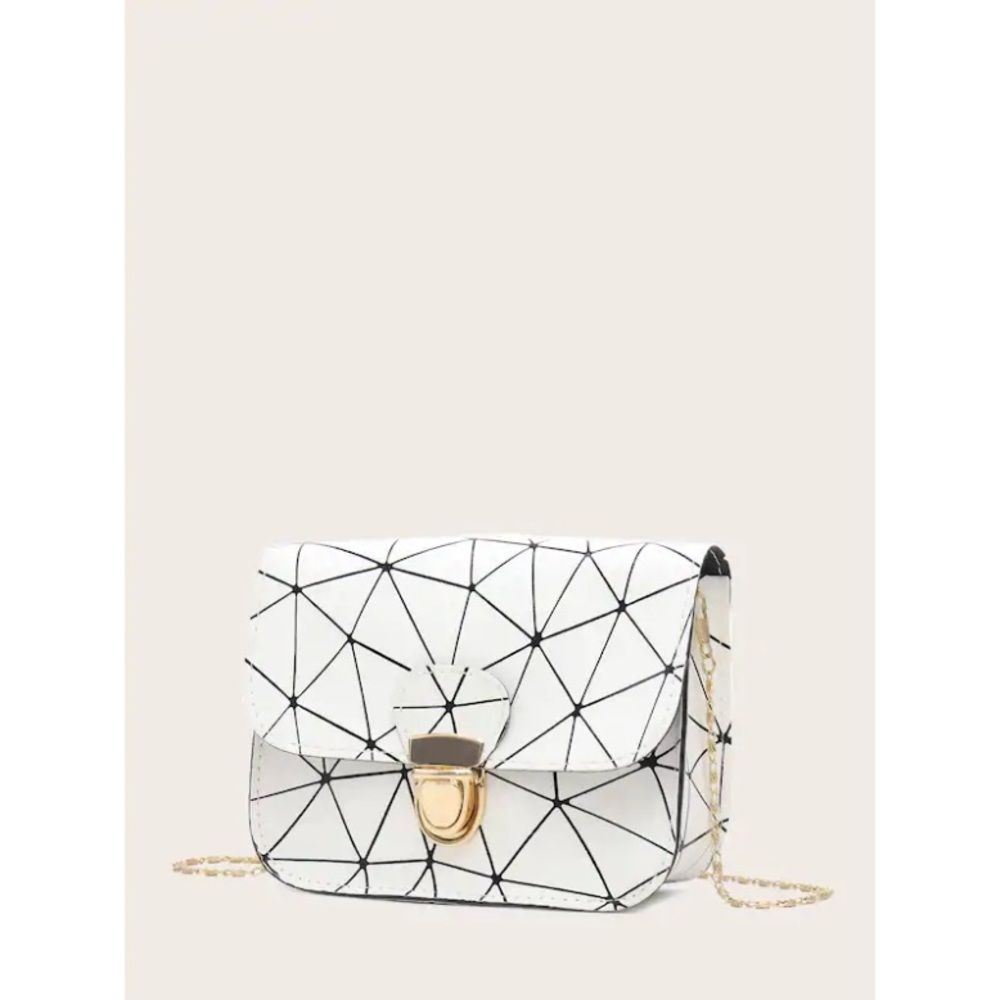 Abstract Print Crossbody Bag NWT